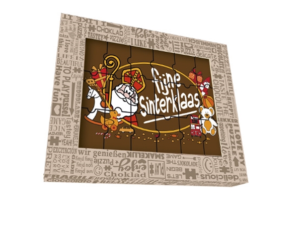 Sint puzzel choco